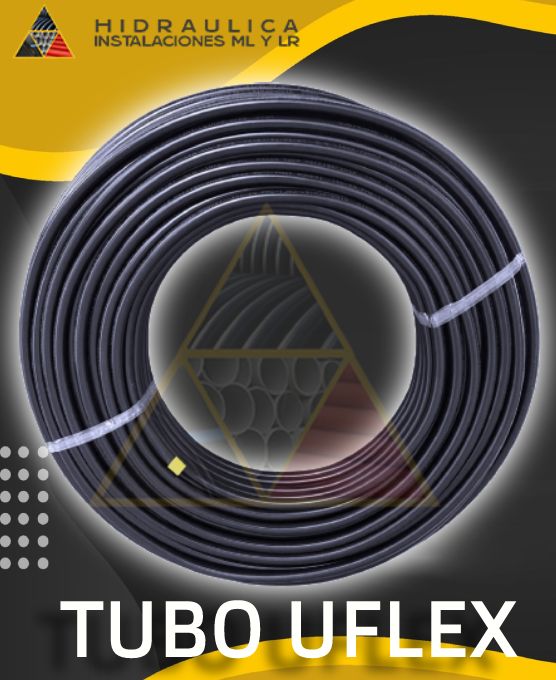 Tubo Uflez Con Alma De Aluminio Reforzado Hidraulica Instalaciones Ml Y Lr