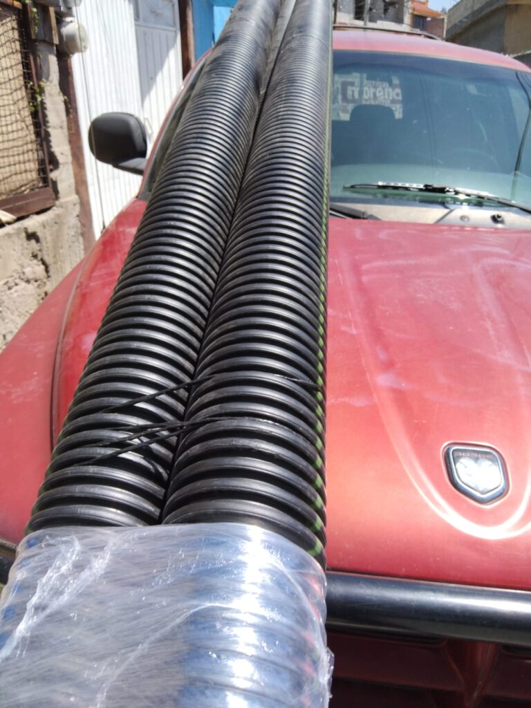 Tubo Pead Corrugado De 4 004 Hidraulica Inslataciones MlyLr